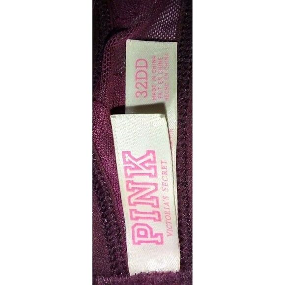 5/$25 32DD Pink Victoria's Secret Lined Perfect Coverage Bra RN54867 Padded - Picture 8 of 8